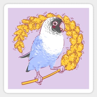 Lovebird Treats Magnet